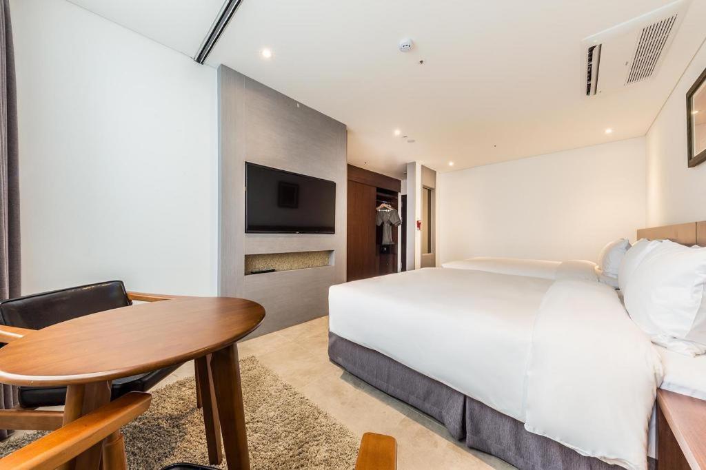 CS Premier Hotel Seoul Exterior foto